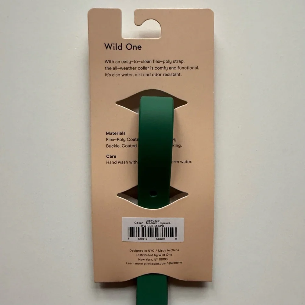 Wild One Dog Collar - M (12-15